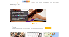 Desktop Screenshot of polestarpilatesasia.com